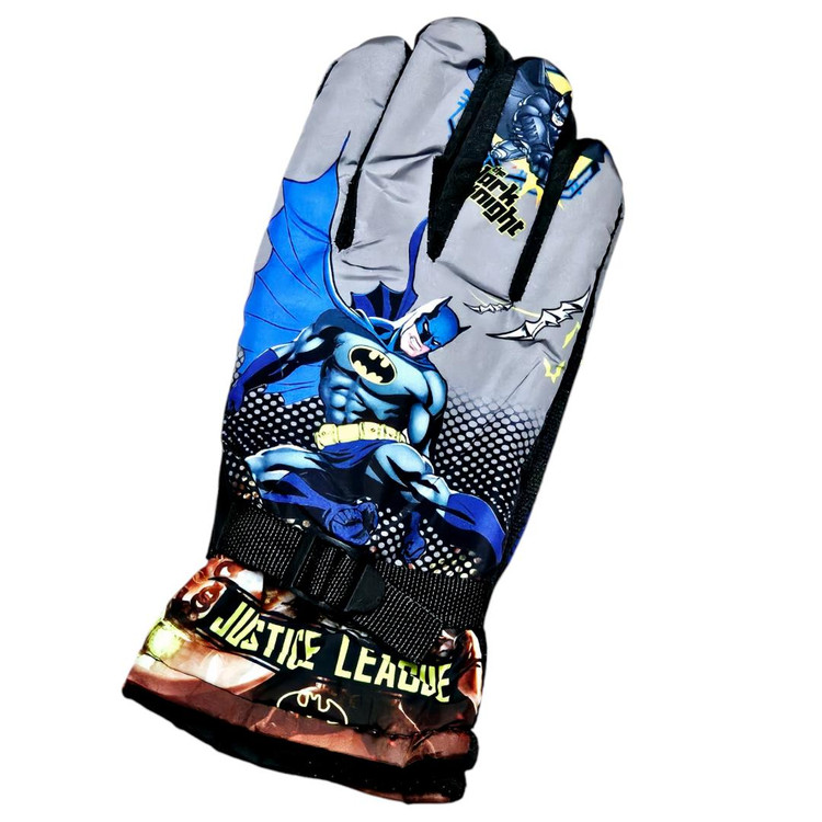 دستکش پسرانه طوسی رنگ