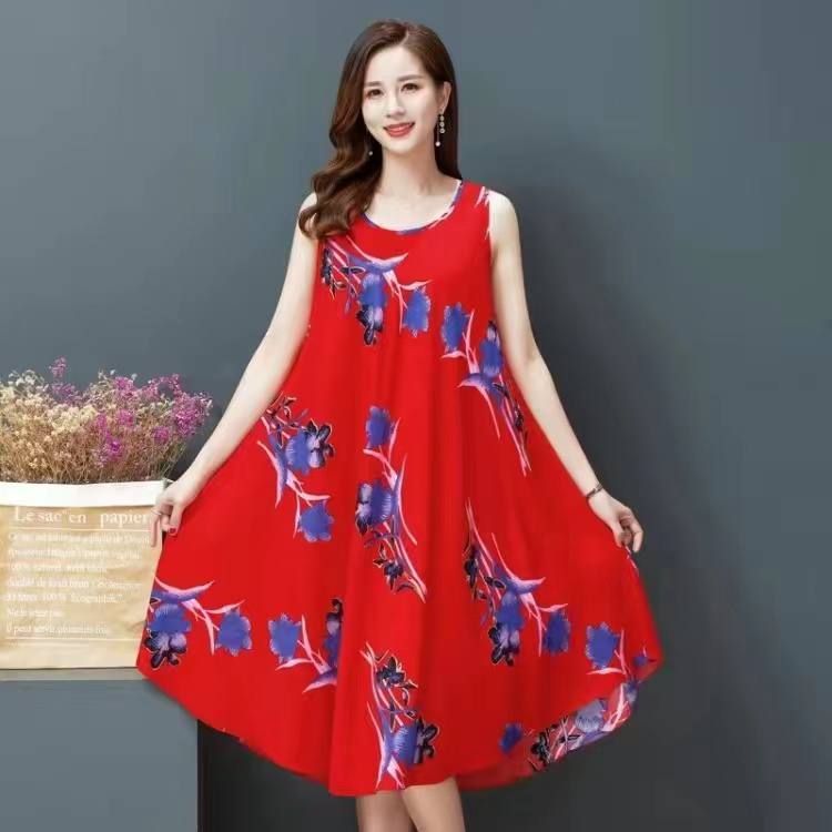 پیراهن تابستونی قرمز