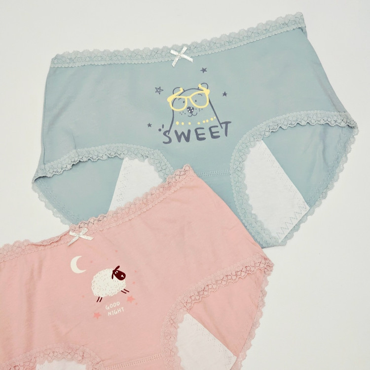 شورت پد دار دخترانه