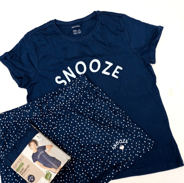 تیشرت شلوارک زنانه سرمه ای