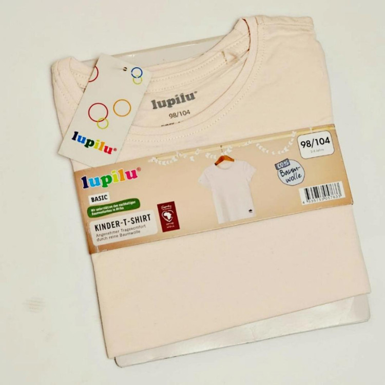 تی شرت دخترانه صورتی لوپیلو